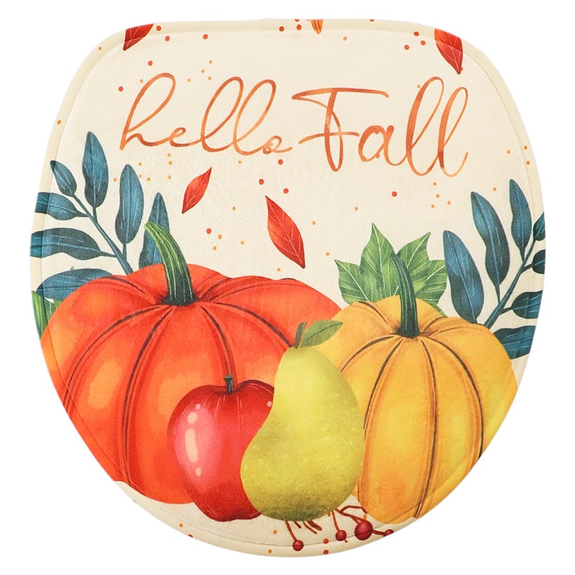 Hello Autumn Memory Foam Bath Set, 16-Piece
