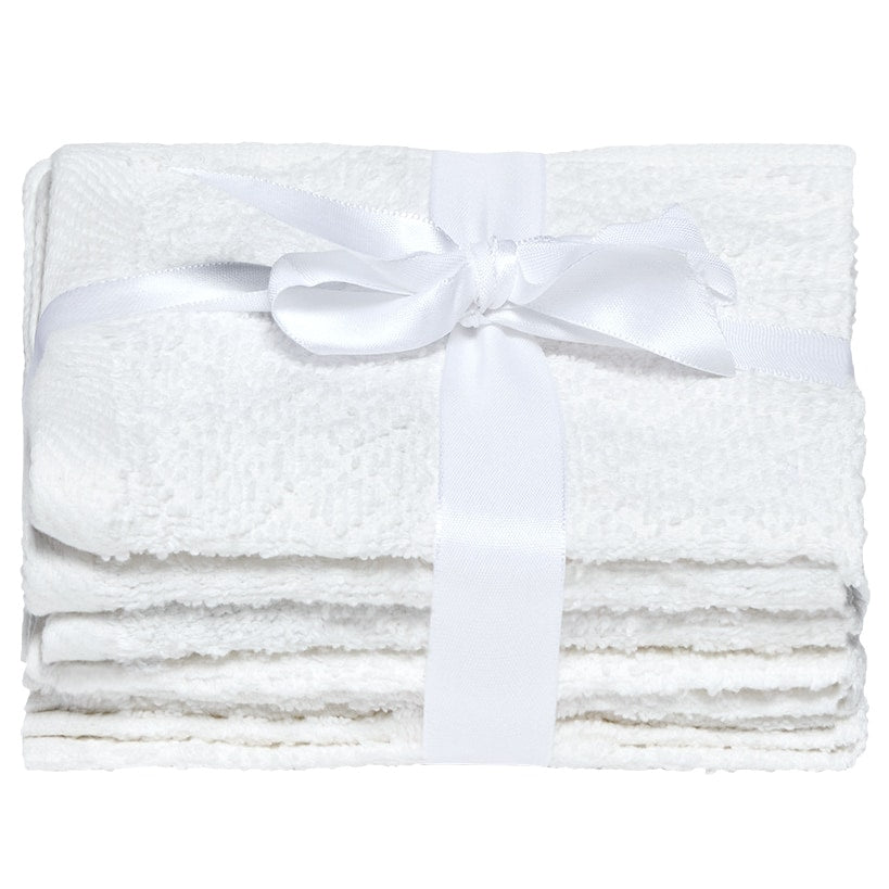 Soft Cotton Washcloth Set, 6-Piece