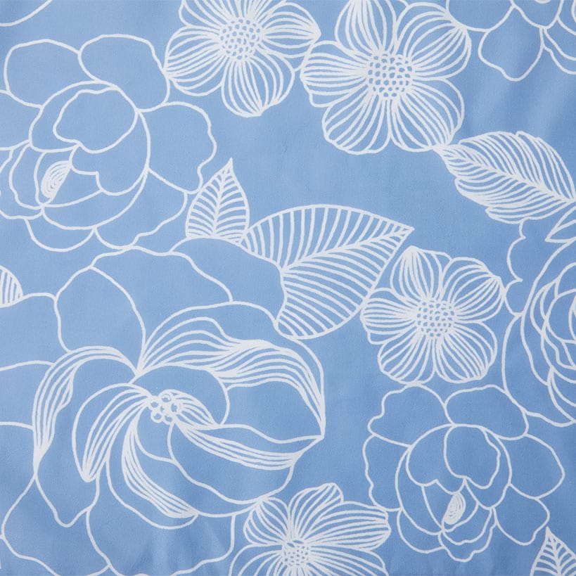 Blue Bloom Bath Collection