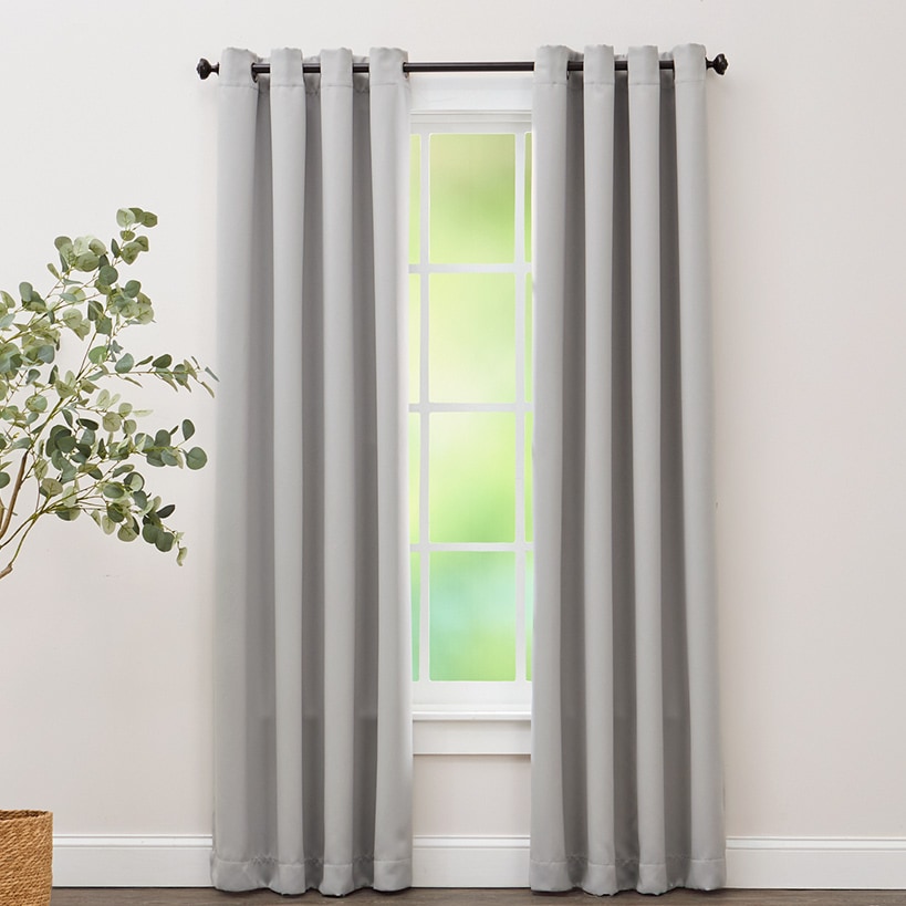 Room-Darkening Window Panel, 52"W x 63"L or 52"W x 84"L
