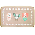 I Woof You Memory Foam Bath Mat