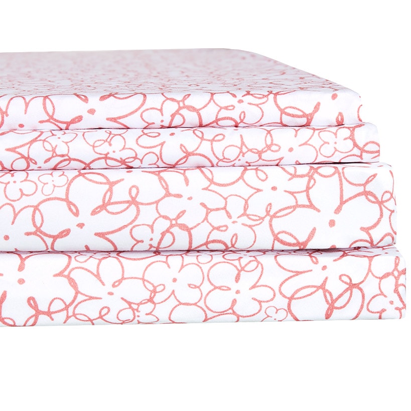 Summer Floral Reversible Comforter Set