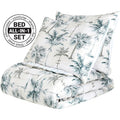 Vintage Palm Complete Comforter Set, Queen or King